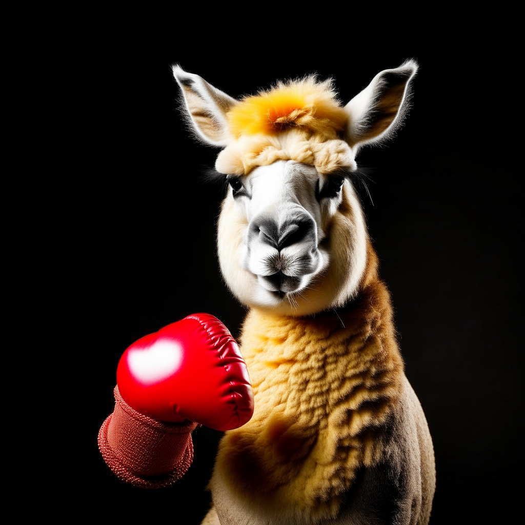 llama boxing